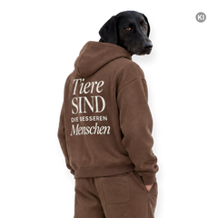 TIERLIEBE Hoodie - Braun
